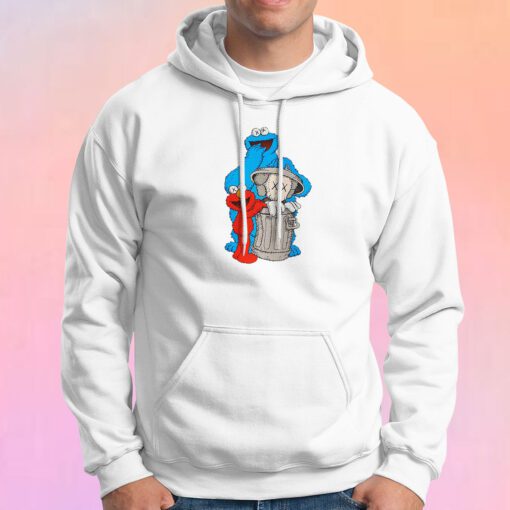 Kaws X Sesame Street Collab Hoodie