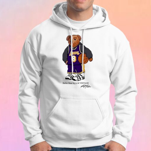 Kobe Baller Bear Hoodie