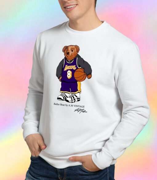 Kobe Baller Bear Sweatshirt