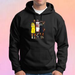 Kobe Bryant GOAT x Michael Jordan x Lebron James Hoodie