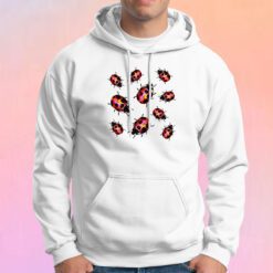 Ladybugs Pattern Hoodie
