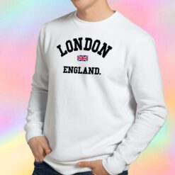 London England Flag Sweatshirt
