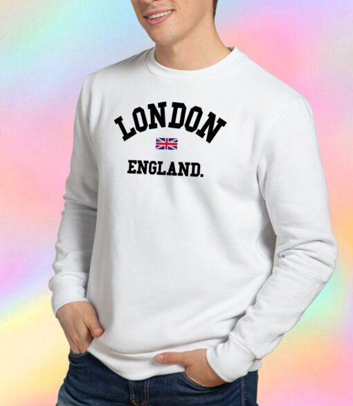 London England Flag Sweatshirt