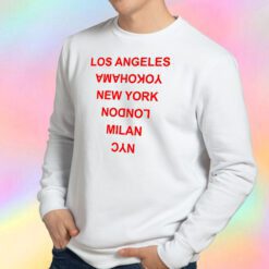 Los Angeles Yokohama New York London Sweatshirt