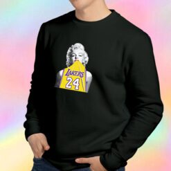 Marilyn Monroe Lakers 24 Kobe Bryant Hoodie Sweatshirt