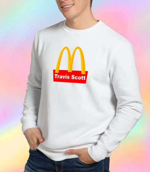 Mcd Travis Scott New Collaboration Sweatshirt