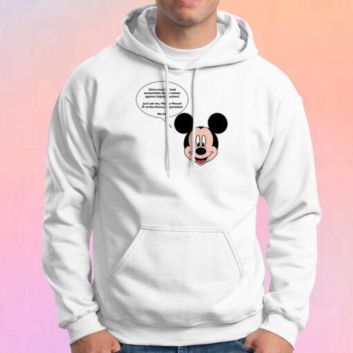 Mickey Mouse Just Ask Me Hoodie