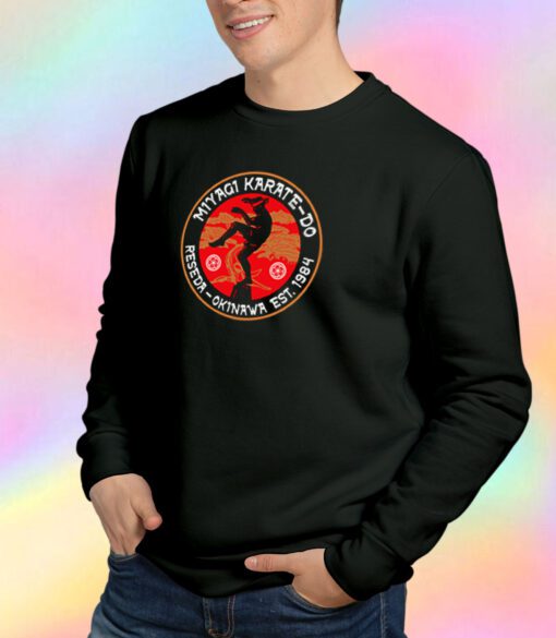 Miyagi Karate Do Crane kick Sweatshirt