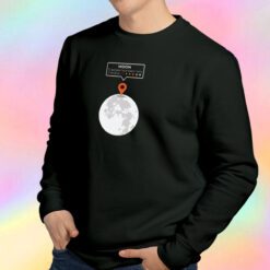 Moon Location Sweatshirt
