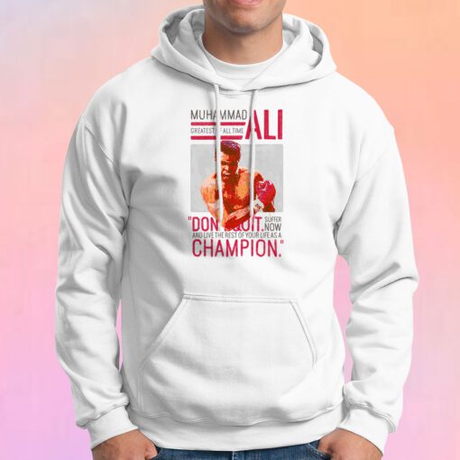 Muhammad Ali Goat Hoodie