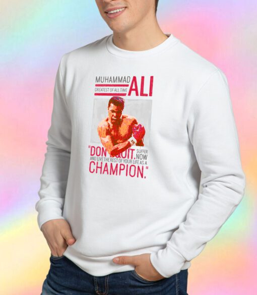 Muhammad Ali Goat Sweatshirt
