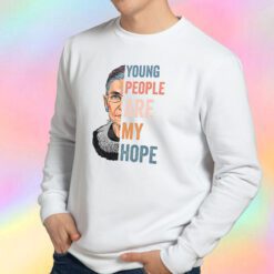 New Ruth Bader Ginsburg Young People Sweatshirt