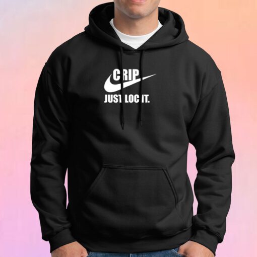 Nike Logo Crip Just Loc It Hoodie