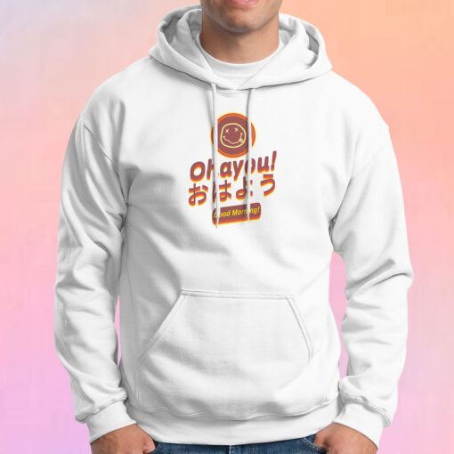 Nirvana vibes in japanese Hoodie