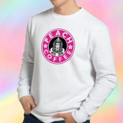 PEACH COFFEE Sweatshirt