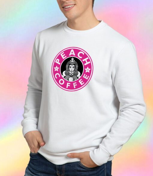 PEACH COFFEE Sweatshirt