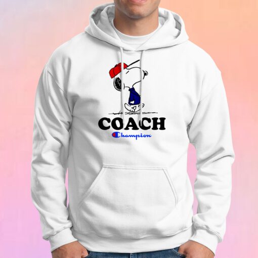 Peanuts Snoopy Coach Champion Hoodie