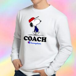 Peanuts Snoopy Coach Champion Sweatshirt