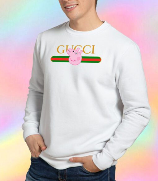 Peppa Pig Pecs Belt Gucci Sweatshirt