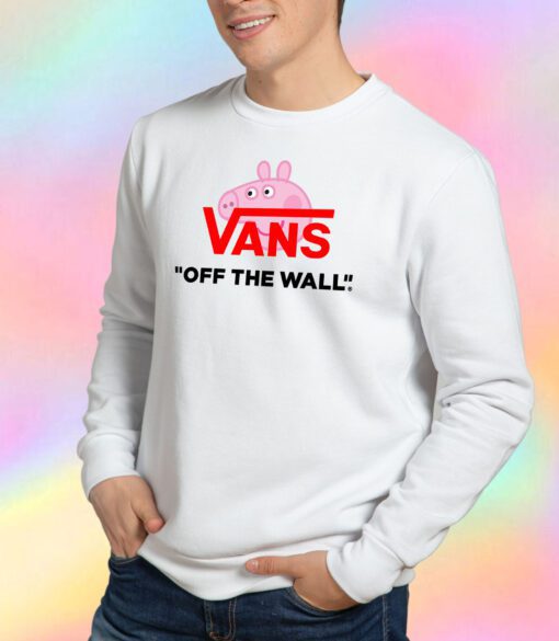 Peppa Pig X Vans Parody Sweatshirt