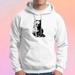 Persian Angry Cat Shadow Hoodie