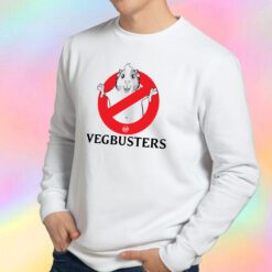 Piggie Parodies Vegbusters logo Sweatshirt