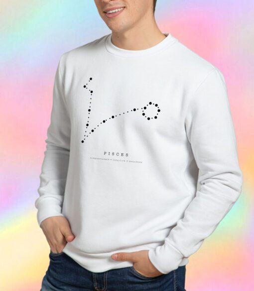 Pisces black Sweatshirt
