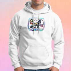 Playful Cat Life Silhouette Hoodie
