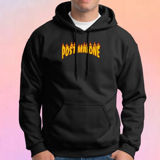 Post Malone Thrasher Flame Hoodie