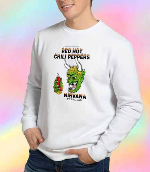 Red Hot Chili Peppers Nirvana Pearl Jam Sweatshirt