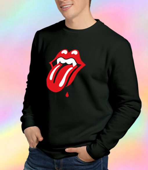 Rolling Stones Vampire Logo Sweatshirt