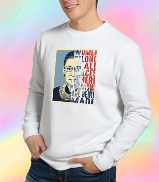 Ruth Bader Ginsburg Notorious RBG Sweatshirt