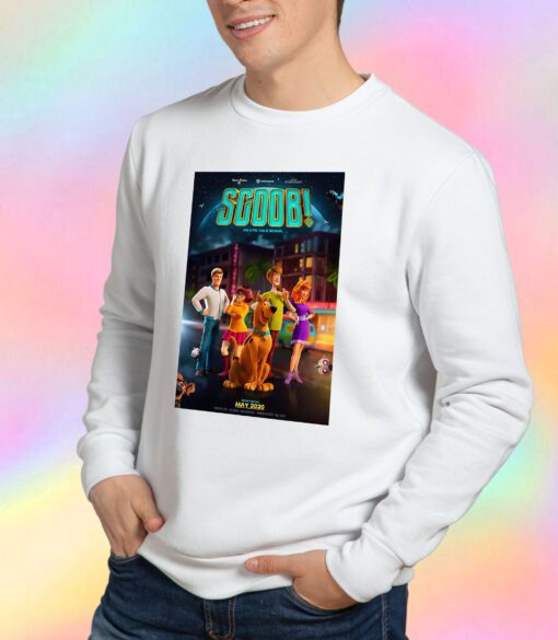 Scooby Doo Scoob Poster Sweatshirt