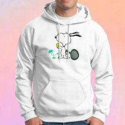 Snoopy Play Tennis Hoodie