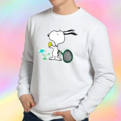 Snoopy Play Tennis Sweatshirt