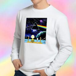 Snoopy and Charlie Brown Pink Floyd Sweatshirt