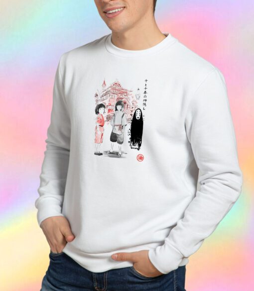 Spirited Sumi e Sweatshirt