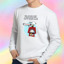 Star Trek Snoopy And Woodstock Sweatshirt