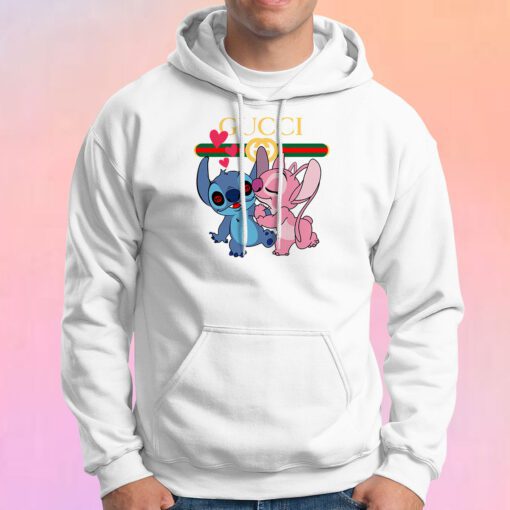 Stitch Angel Kiss Gucci Hoodie