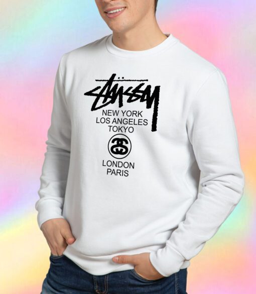 Stussy World Tour Sweatshirt