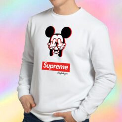 Supreme Mickey Mouse Fuck You Sweatshirt