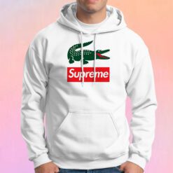 Supreme x Lacoste Parody Hoodie