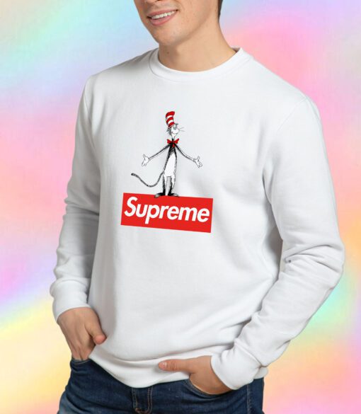 The Cat in the Hat Supreme Red Box Sweatshirt