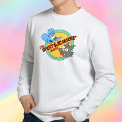 The Simpsons Itchy and Scratchy Show Sweatshirt