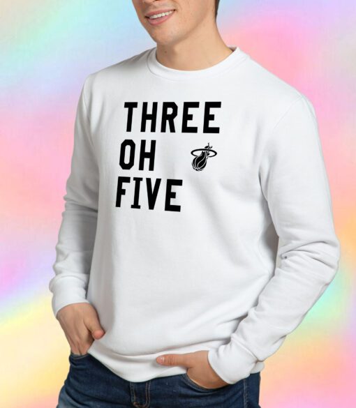 Three Oh Five Miami Heat Sweatshirt