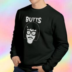 Tina Belcher Bobs Burger Cartoon Sweatshirt
