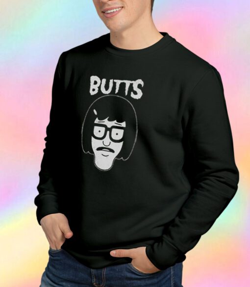 Tina Belcher Bobs Burger Cartoon Sweatshirt