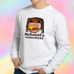 Travis Scott McDonalds Parody Hamburgers Sweatshirt