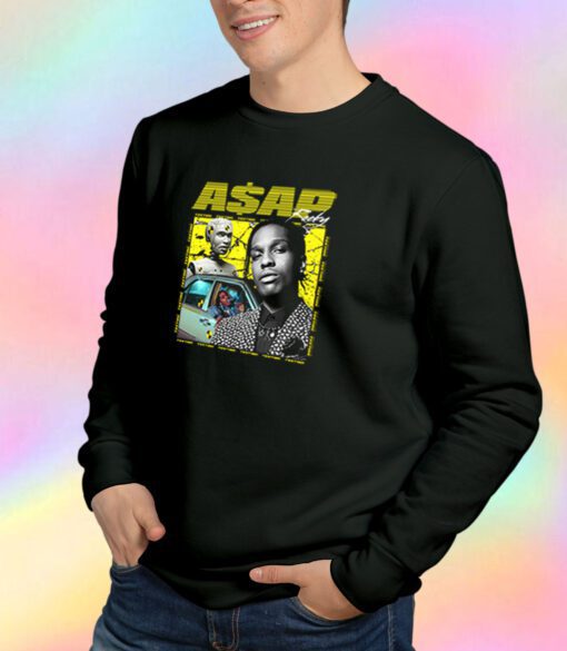 Vintage Hip Hop Asap Rocky Urban Sweatshirt