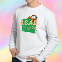 Vintage inspired ACAB Garfield Sweatshirt